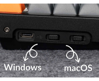 Keychron K8 Max J4 QMK Wireless Mechanical RGB ALU HotSwap Banana - 1507462 - zdjęcie 2
